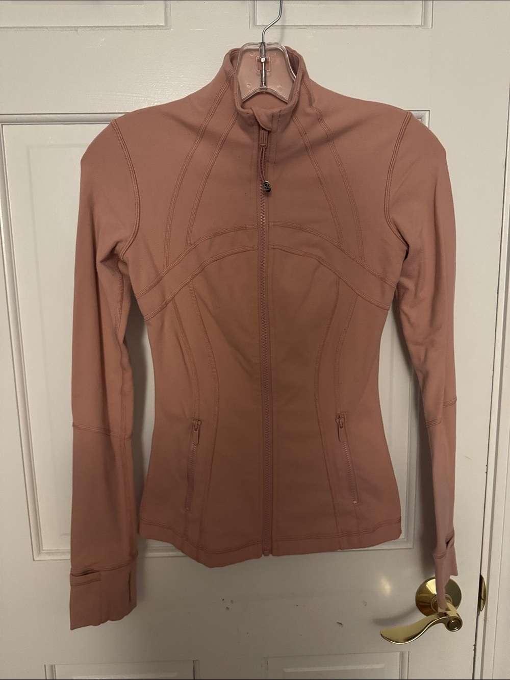 Lululemon Define Jacket Light Rose Zip-Up Active